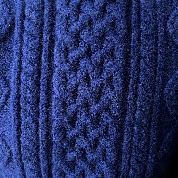 Vintage  1960s Ski-Doo Cardigan Sweater Dickie Thick Cable Knit Set Snowmobile … - Picture 6 of 12